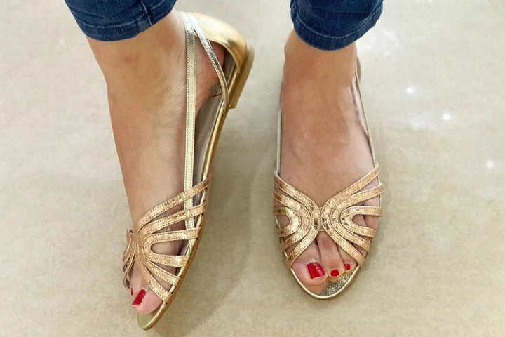 Talia - Golden Summer Glow Sandals