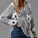 Madeline | Flower Sweater