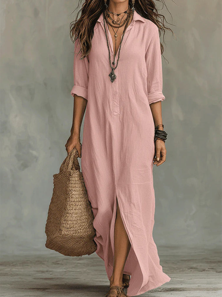 Willow | Effortless button-down maxi dress