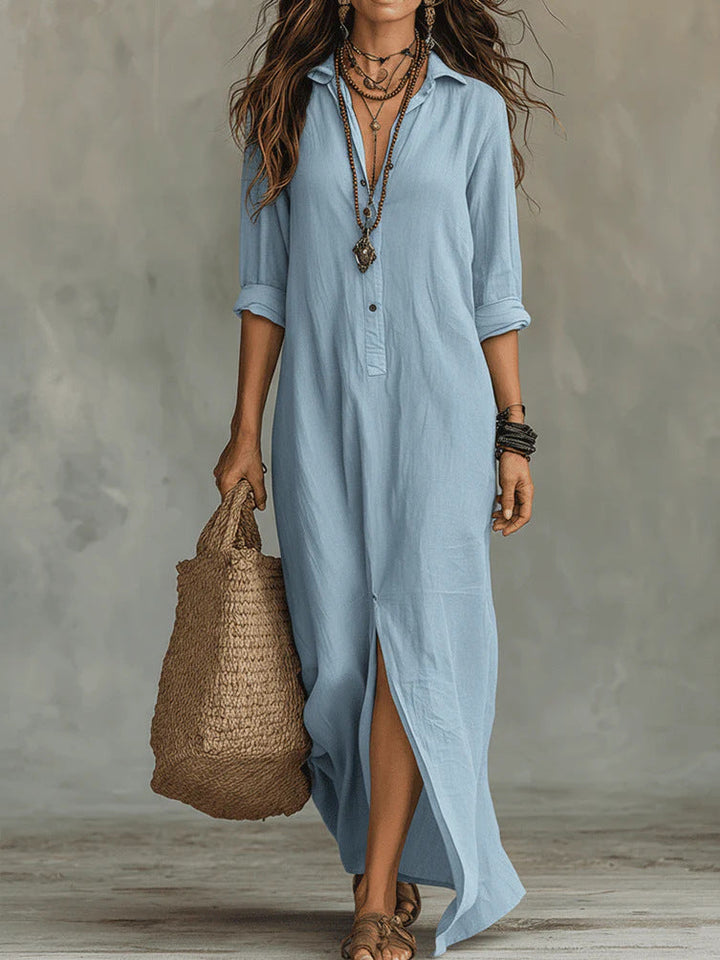 Willow | Effortless button-down maxi dress