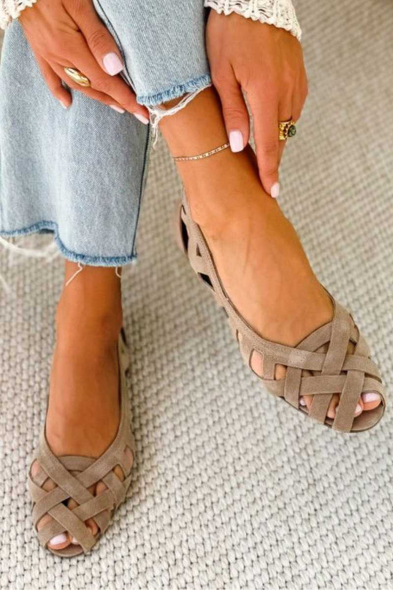 Quennie - Woven Summer Sandals