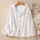 Miri | Relaxed Hooded Shirt