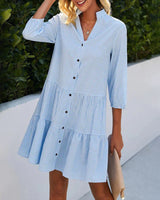 Lorraine | Summer Check Dress