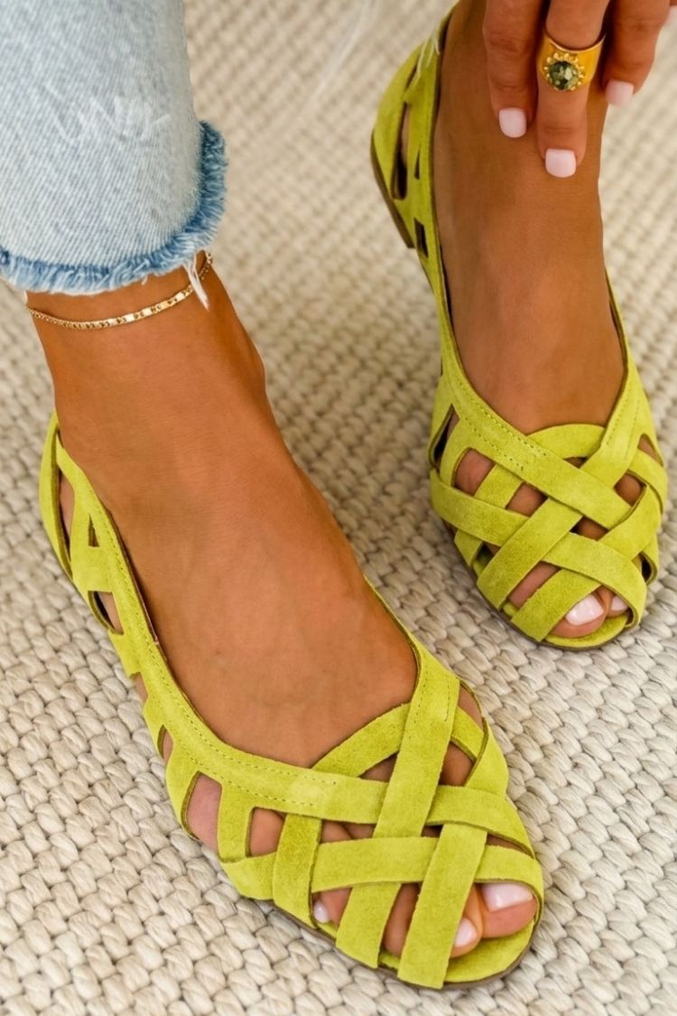 Quennie - Woven Summer Sandals