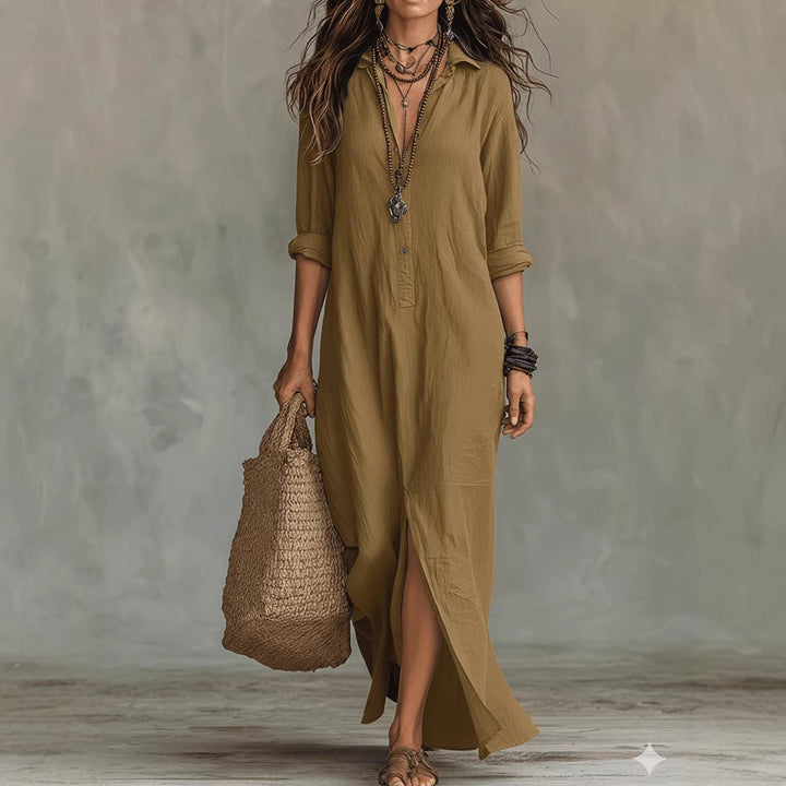Willow | Effortless button-down maxi dress