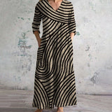Bonnie | Vintage Striped dress