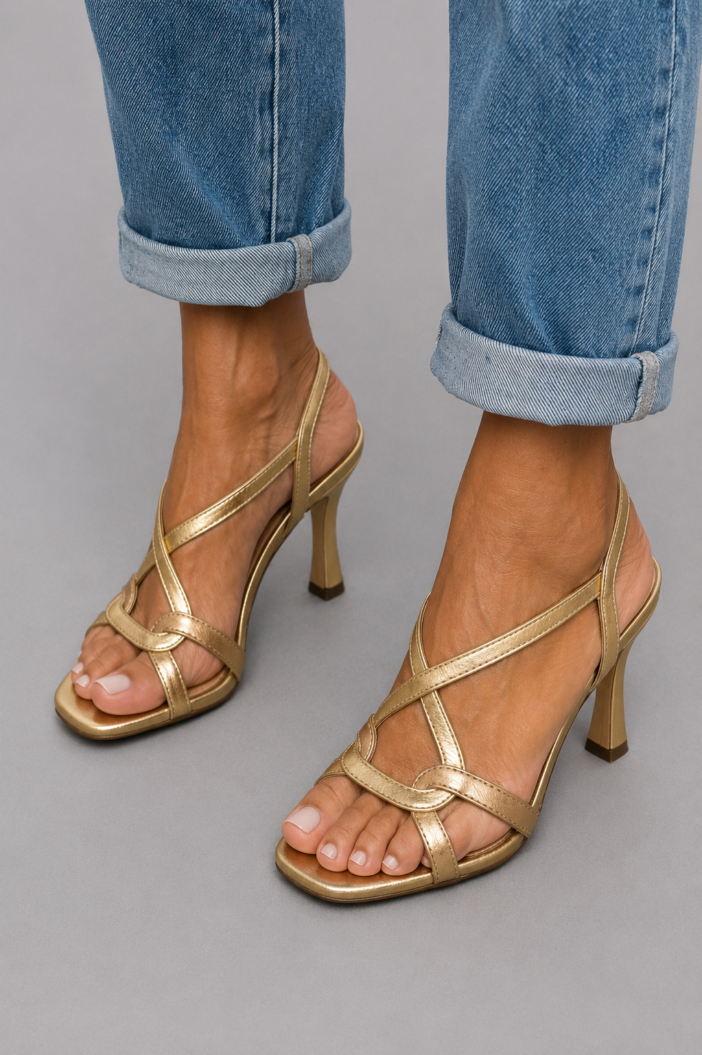 Cassie - Golden Summer Charm Sandals