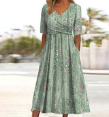 Hannah | Elegant Floral Summer Dress