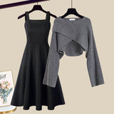 DuoChic | The 2-in-1 Knit Dress Set