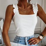 Solea | Delightful Ruffled Summer Top