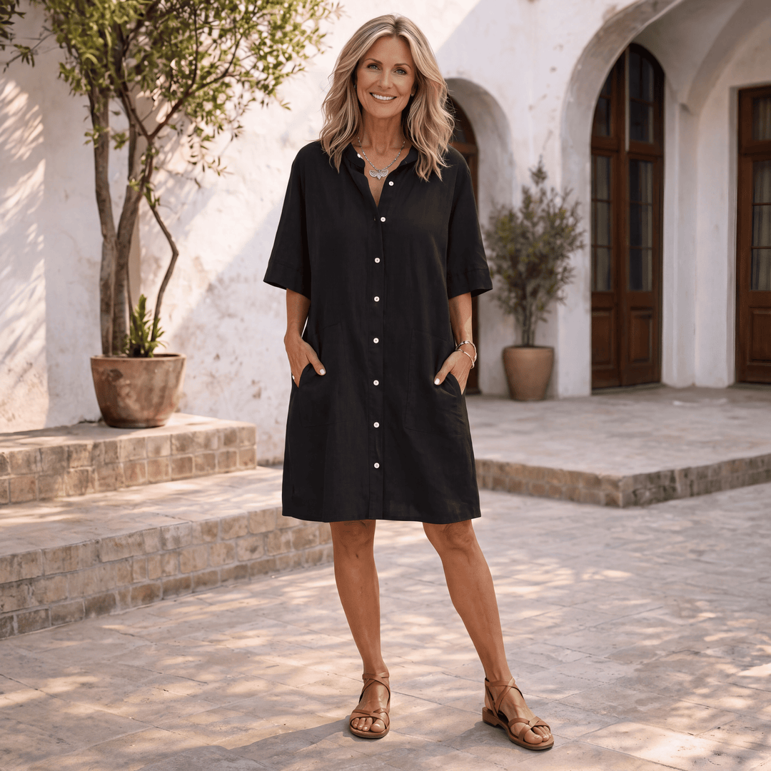 Mila | Casual Shirt Dress