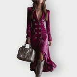 Cara | Luxe Velvet Maxi Dress
