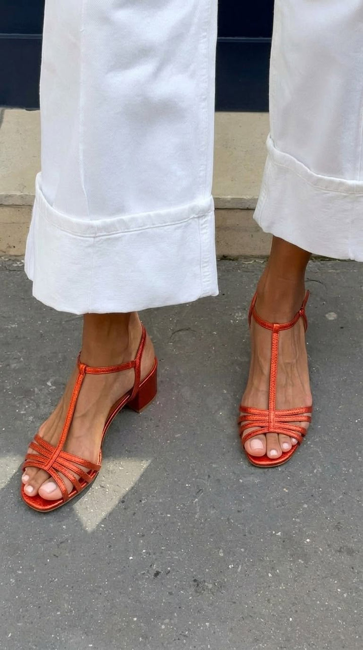 Marisa - Golden Everyday Elegance Sandals