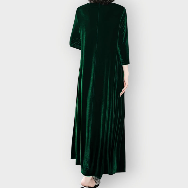 Carina | Luxe Velvet Flow Maxi Dress