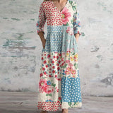 Kristen | Elegant Retro Maxi Dress