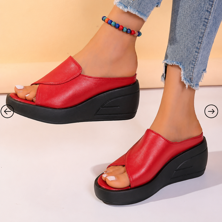 Celine | Orthopedic Slip-on Wedge Sandals