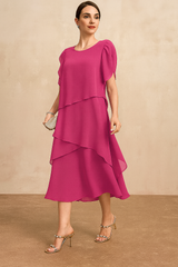 Jean | Classic Chiffon Dress