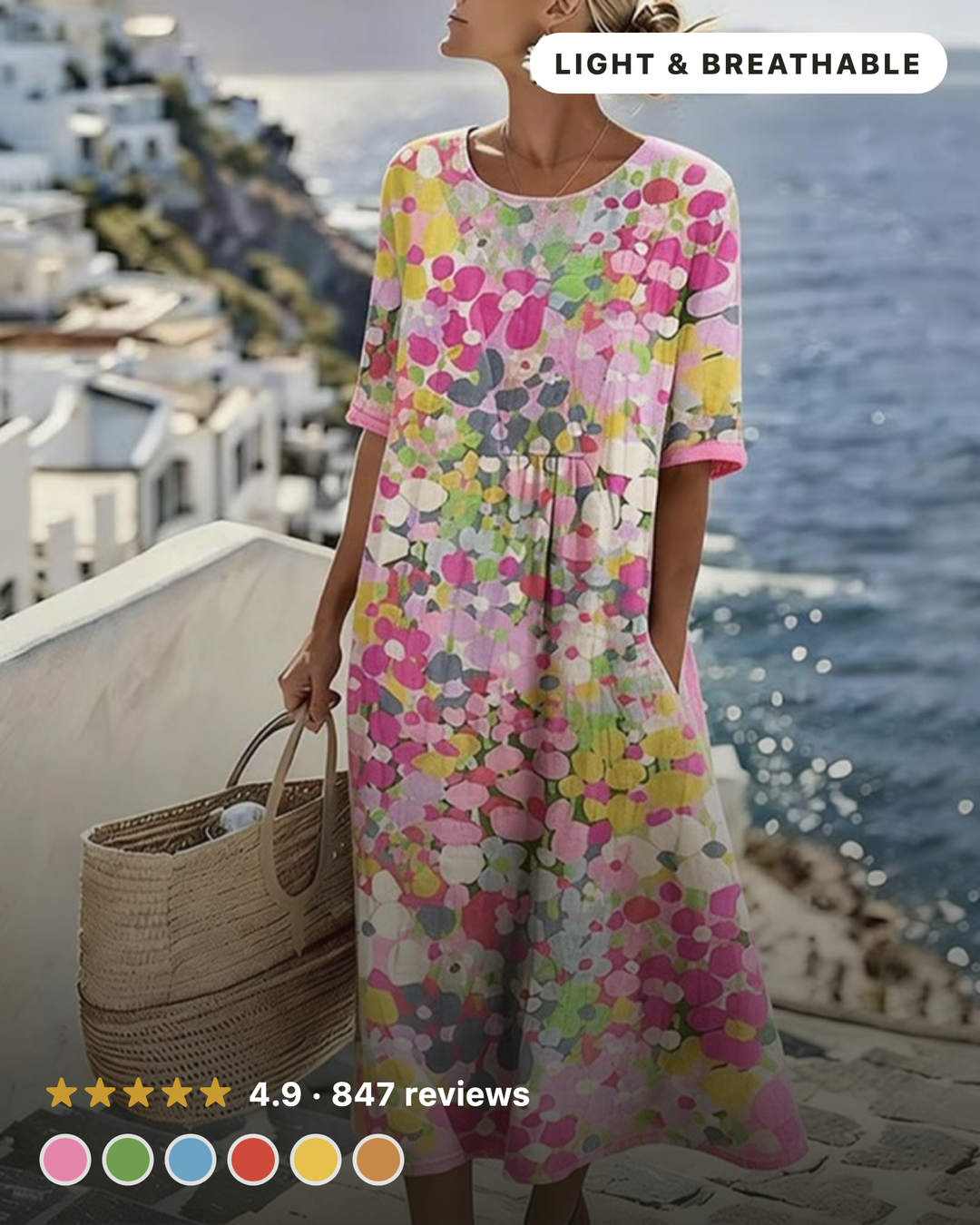 Julissa | Charming Floral Dress
