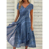 Emily | V-neck Midi Dress