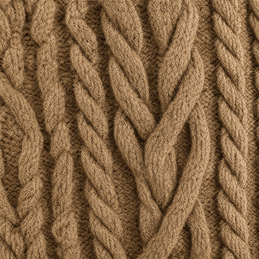 Mia — detail van het breisel