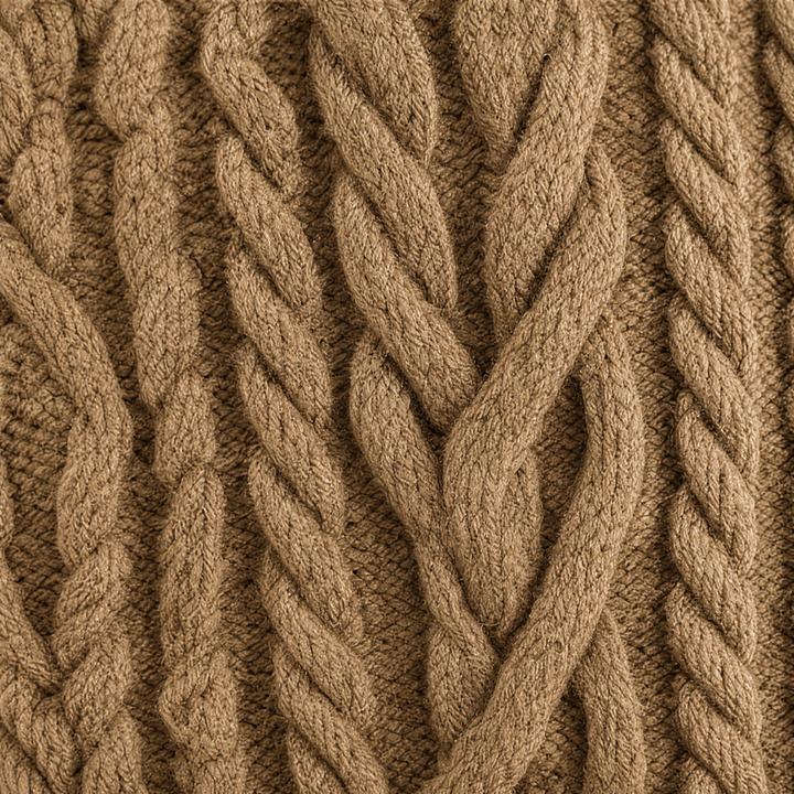 Mia — detail van het breisel