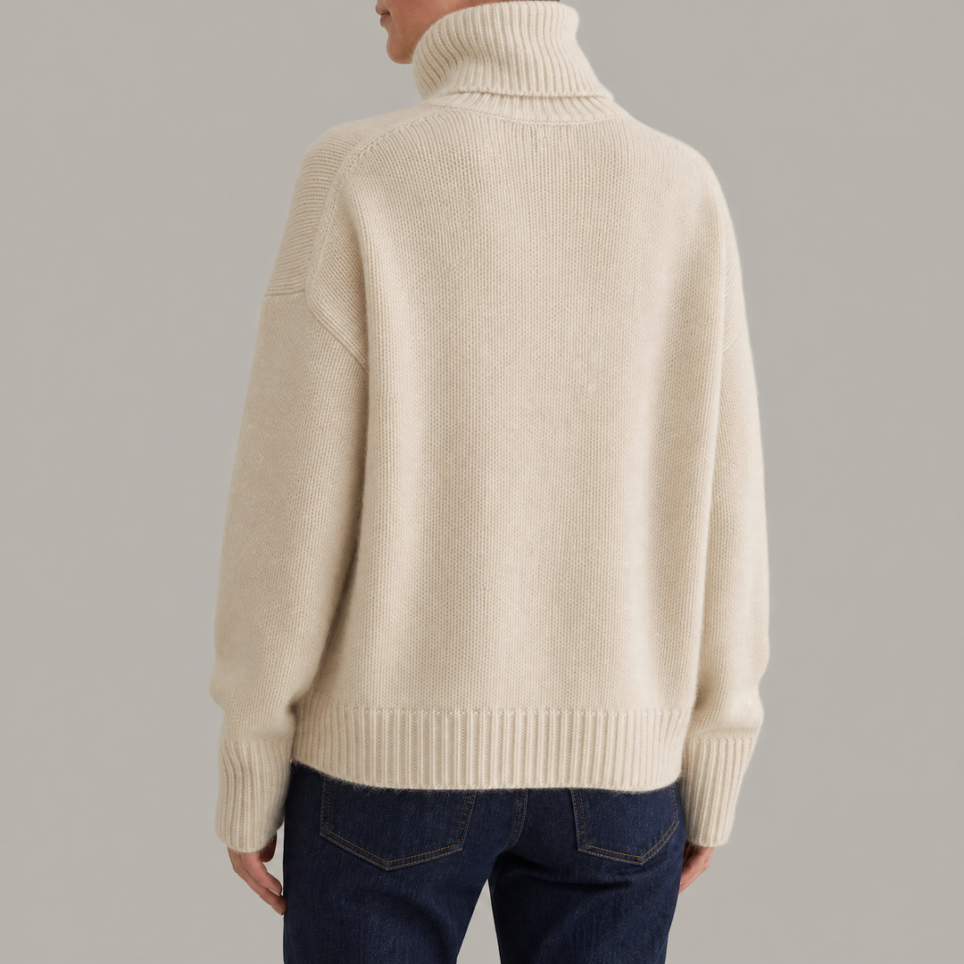 Chloe — Beige, achterkant