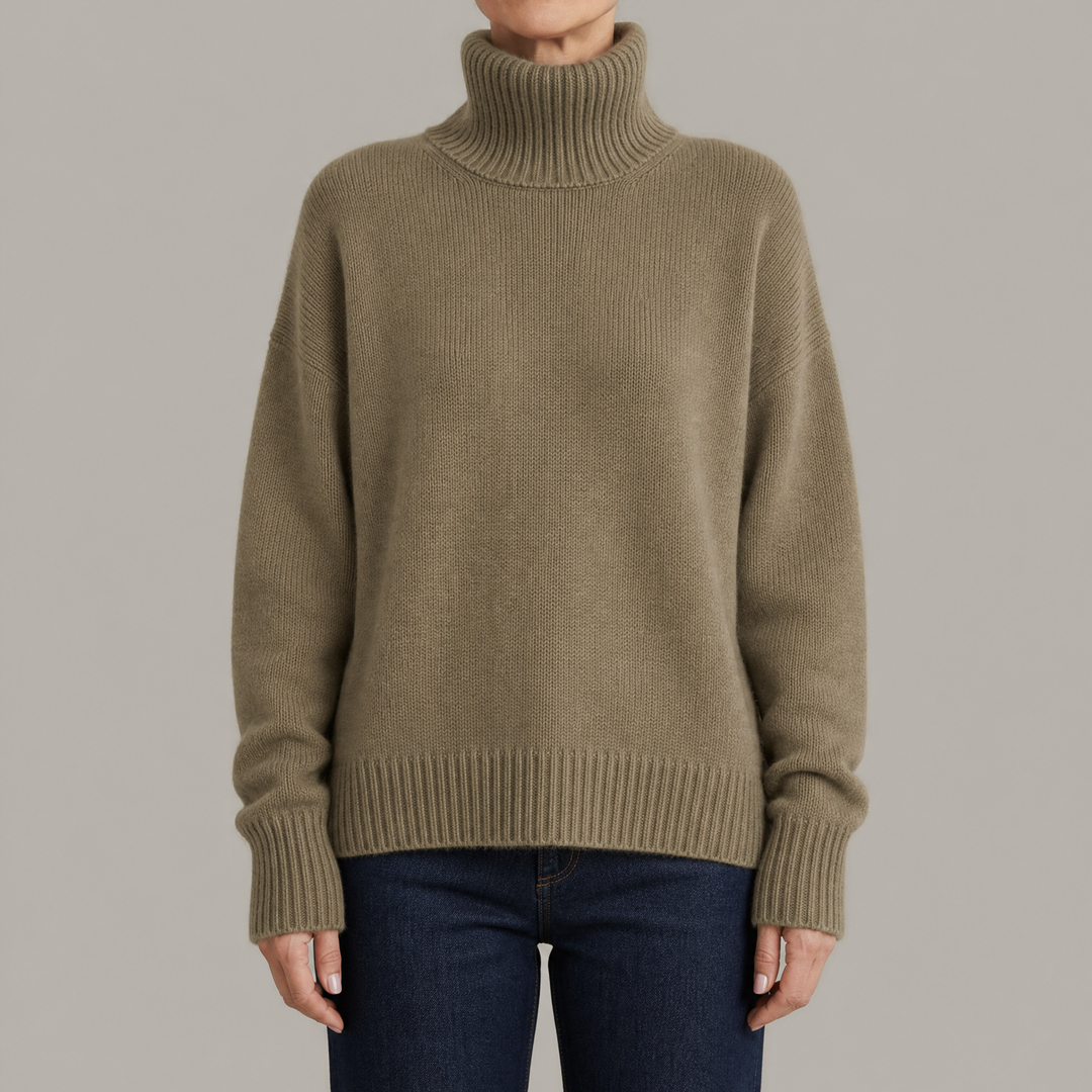 Chloe — Khaki, vooraanzicht