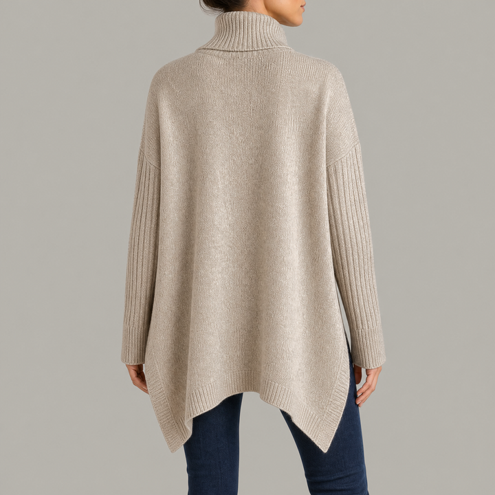 Hazel — Beige, achterkant
