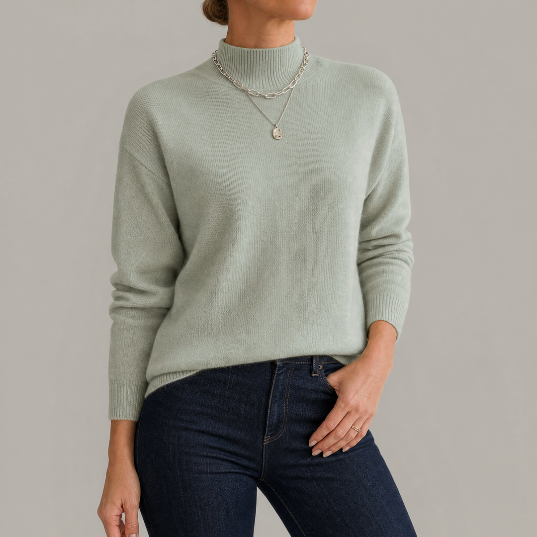 Marilena — Light Green, driekwartaanzicht