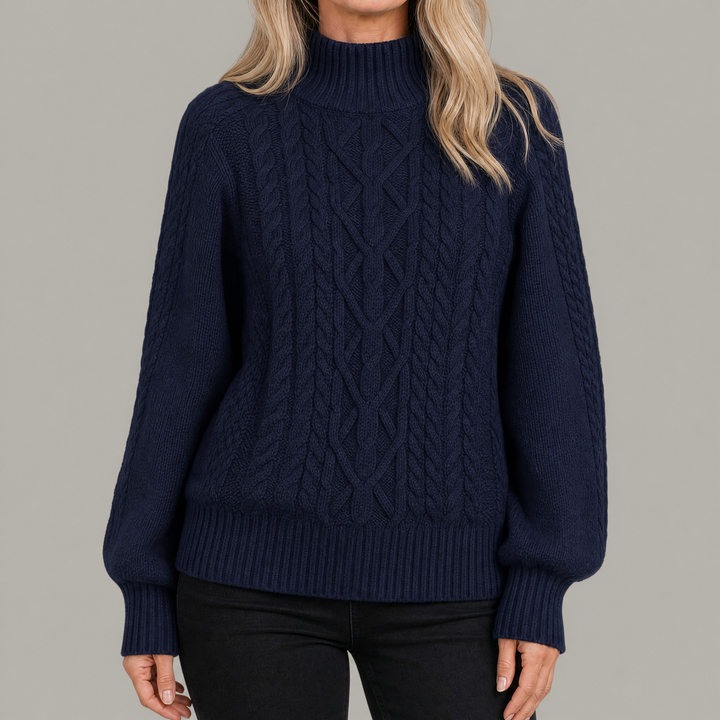 Mia — Navy Blue, vooraanzicht