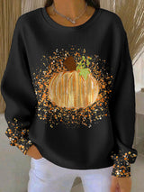 Bridgette | Pumpkin Art Sweatshirt